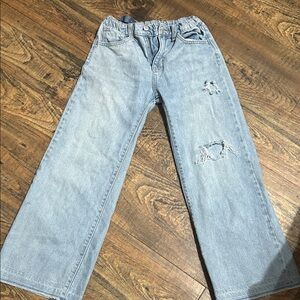 Old Navy Kids Light Blue Distressed Jeans
